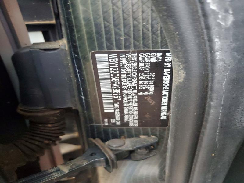 Aukcja sprzedaży 2015 Bmw I3, vin: WBY1Z2C58FV286767, numer aukcji: 65879696
