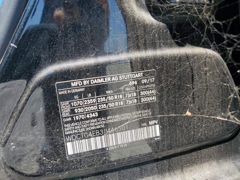 Продажа на аукционе авто 2018 Mercedes-benz Gla, vin: WDCTG4EB3JJ446501, номер лота: 67123296