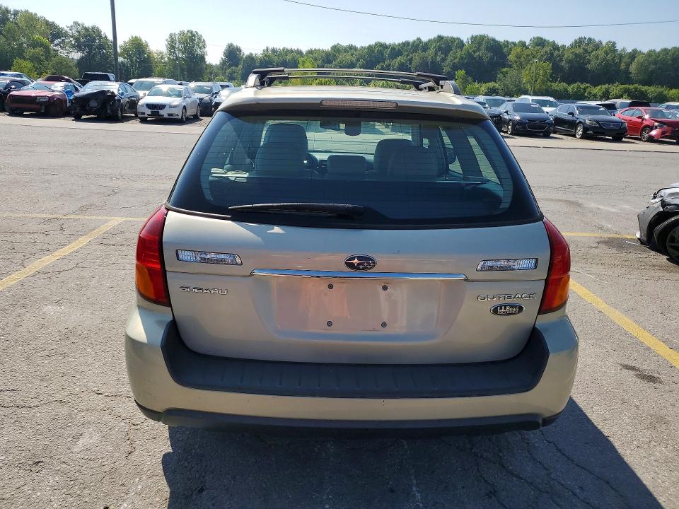 66581436 :رقم المزاد ، 4S4BP86C464356565 vin ، 2006 Subaru Outback مزاد بيع