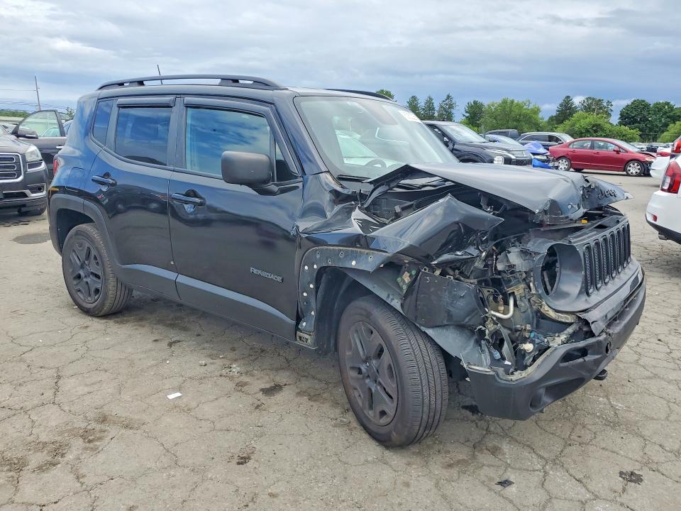 Продаж на аукціоні авто 2018 Jeep Renegade, vin: ZACCJBAB5JPH62080, номер лоту: 63822256