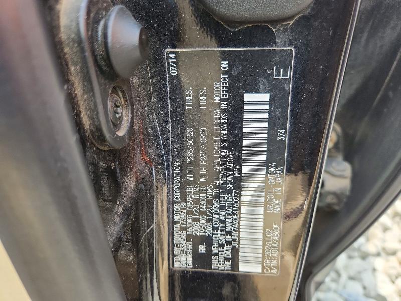 Aukcja sprzedaży 2014 Lexus Lx, vin: JTJHY7AX0E4160277, numer aukcji: 65062966