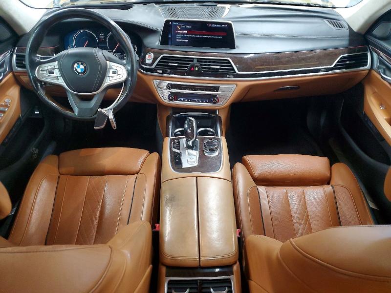 2018 Bmw 740 მანქანა იყიდება აუქციონზე, vin: WBA7E2C53JG743146, აუქციონის ნომერი: 63992956