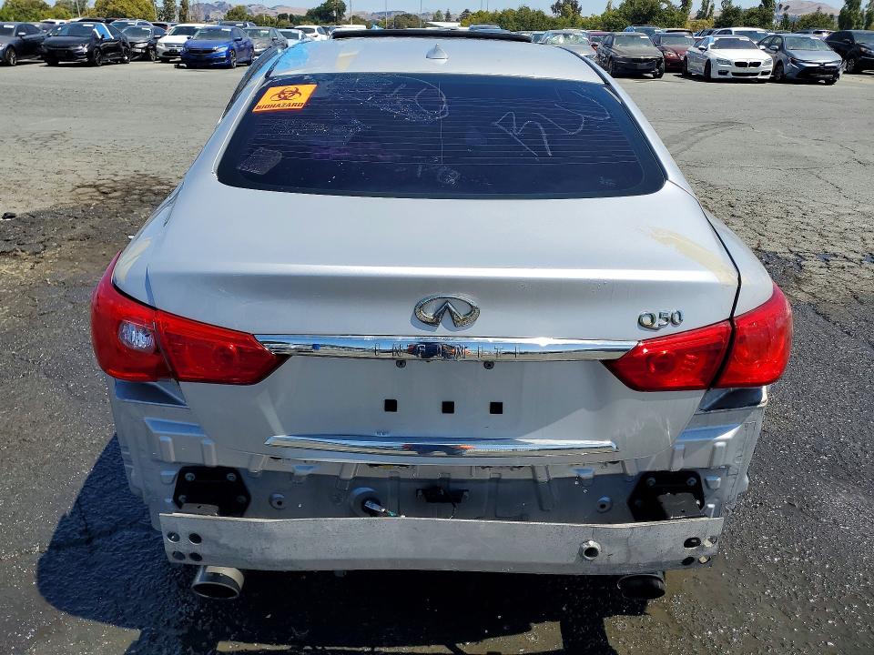2014 Infiniti Q50 მანქანა იყიდება აუქციონზე, vin: JN1BV7AP7EM692369, აუქციონის ნომერი: 63953016