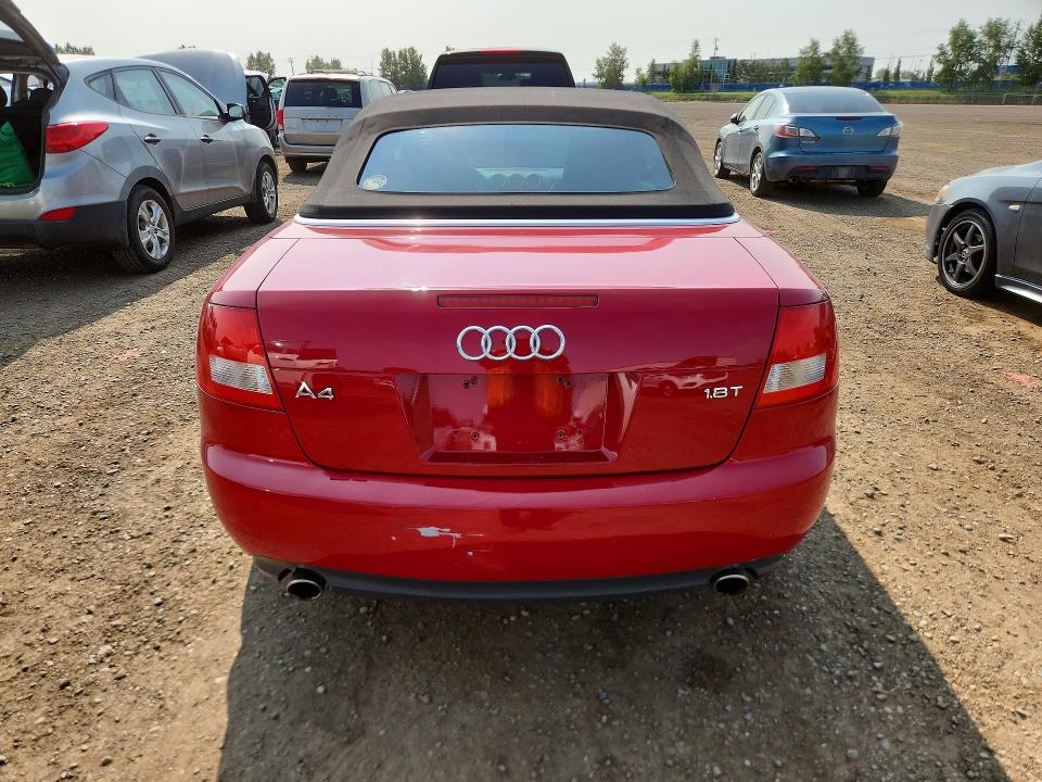 Aukcja sprzedaży 2003 Audi A4, vin: WAUAC48H83K030592, numer aukcji: 64211106