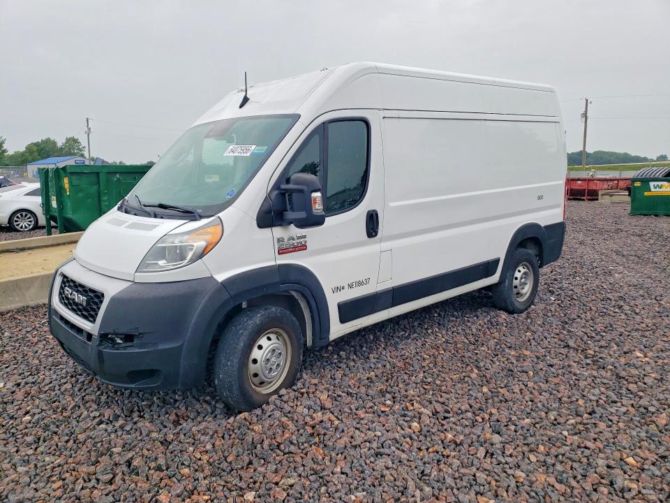 2022 Ram Promaster 2500 მანქანა იყიდება აუქციონზე, vin: 3C6LRVCG1NE118637, აუქციონის ნომერი: 64075956