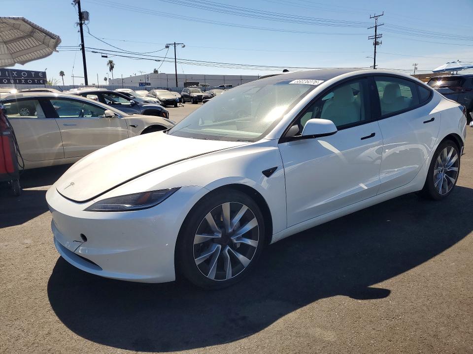 66026076 :رقم المزاد ، 5YJ3E1EA4RF793761 vin ، 2024 Tesla Model 3 مزاد بيع