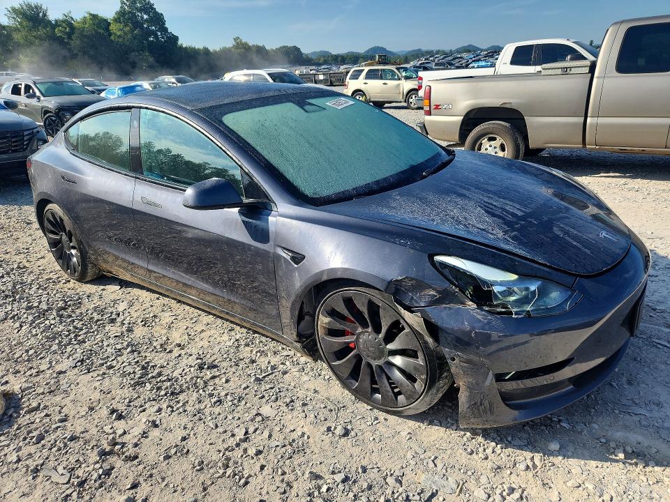 66392236 :رقم المزاد ، 5YJ3E1EC3NF181434 vin ، 2022 Tesla Model 3 مزاد بيع