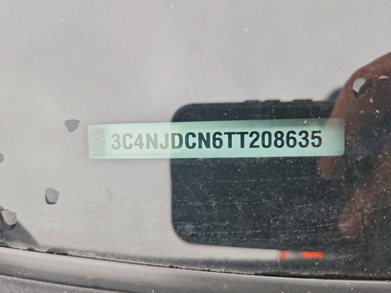 65449386 :رقم المزاد ، 3C4NJDCN6TT208635 vin ، 2026 Jeep Compass مزاد بيع