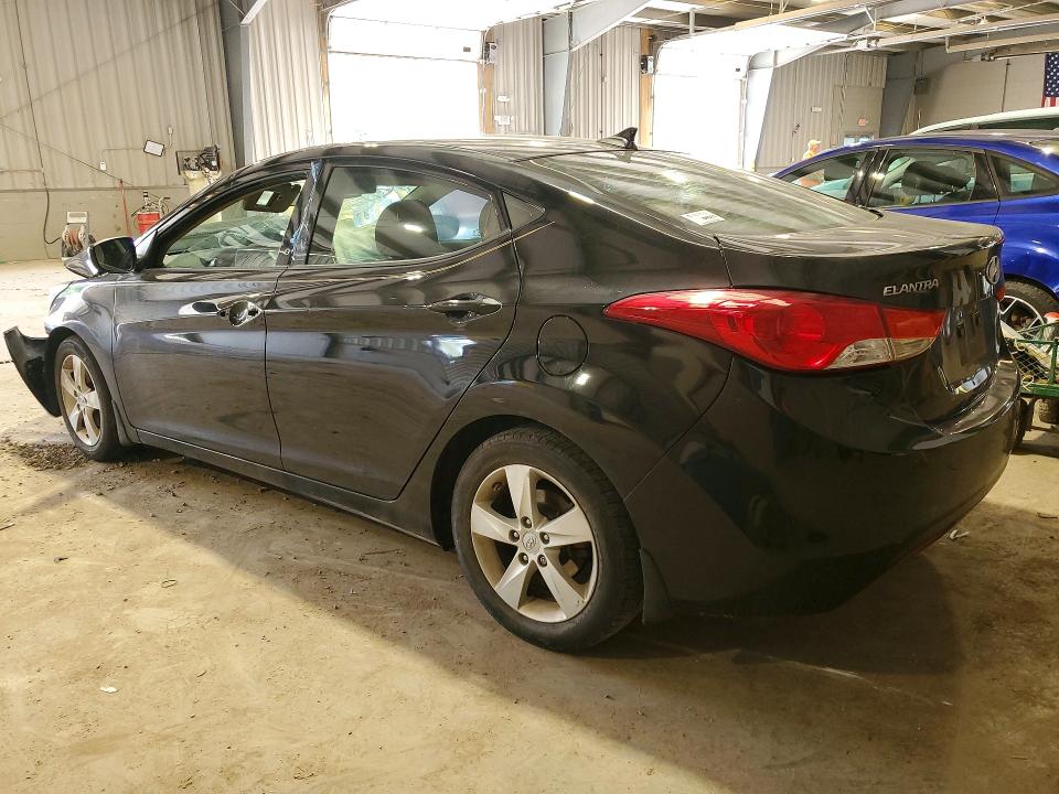 66454006 :رقم المزاد ، 5NPDH4AE2DH396632 vin ، 2013 Hyundai Elantra مزاد بيع