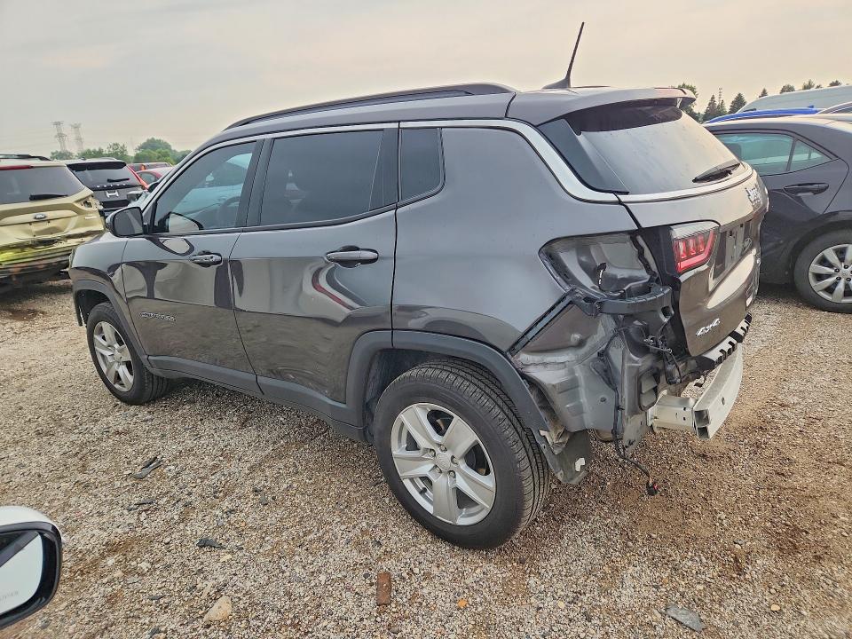 Продажа на аукционе авто 2022 Jeep Compass, vin: 3C4NJDBB2NT165518, номер лота: 64385796