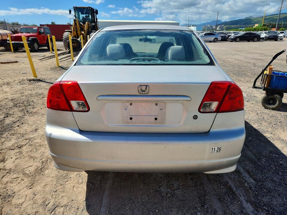 2005 Honda Civic მანქანა იყიდება აუქციონზე, vin: 1HGES16315L000281, აუქციონის ნომერი: 67017086