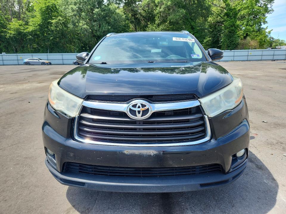 Aukcja sprzedaży 2014 Toyota Highlander, vin: 5TDJKRFH0ES035920, numer aukcji: 63546646