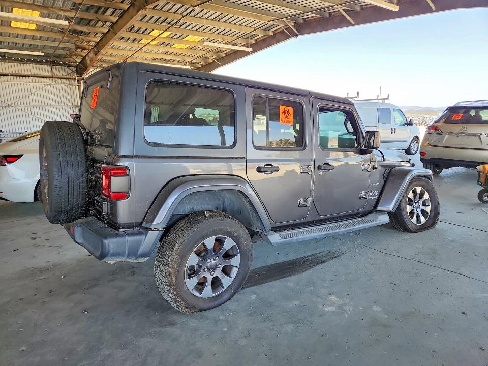 63838506 :رقم المزاد ، 1C4HJXEG9JW146653 vin ، 2018 Jeep Wrangler Unlimited مزاد بيع