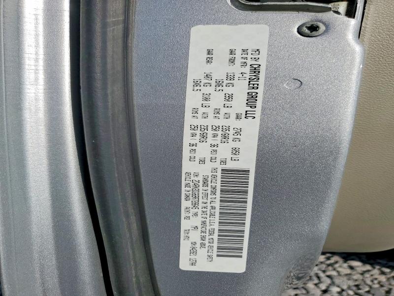 64701526 :رقم المزاد ، 2D4RN3DG6BR728645 vin ، 2011 Dodge Grand Caravan مزاد بيع