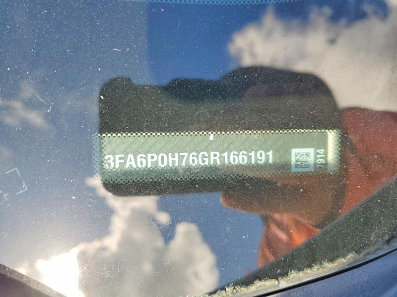 Aukcja sprzedaży 2016 Ford Fusion, vin: 3FA6P0H76GR166191, numer aukcji: 63680726