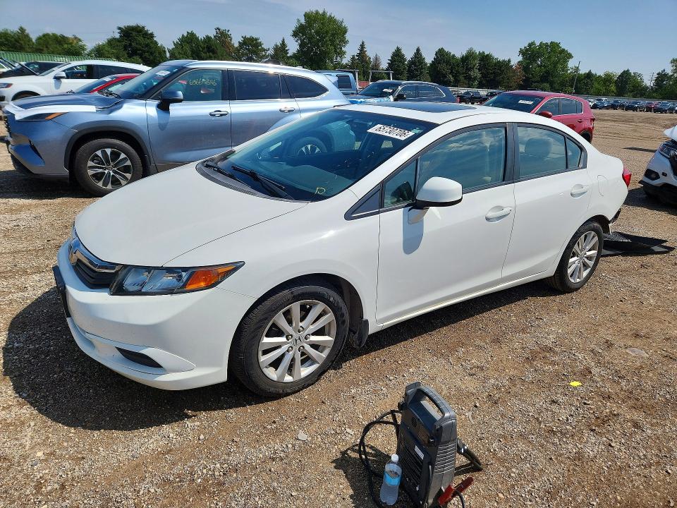 65730706 :رقم المزاد ، 19XFB2F94CE040745 vin ، 2012 Honda Civic مزاد بيع