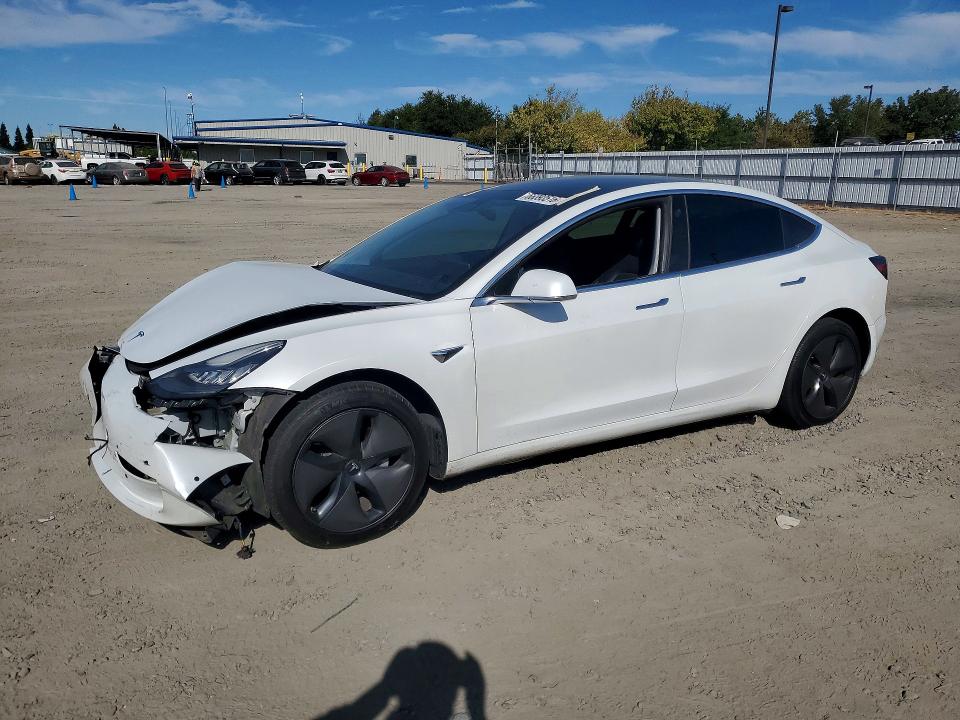 66393516 :رقم المزاد ، 5YJ3E1EA9LF631986 vin ، 2020 Tesla Model 3 مزاد بيع