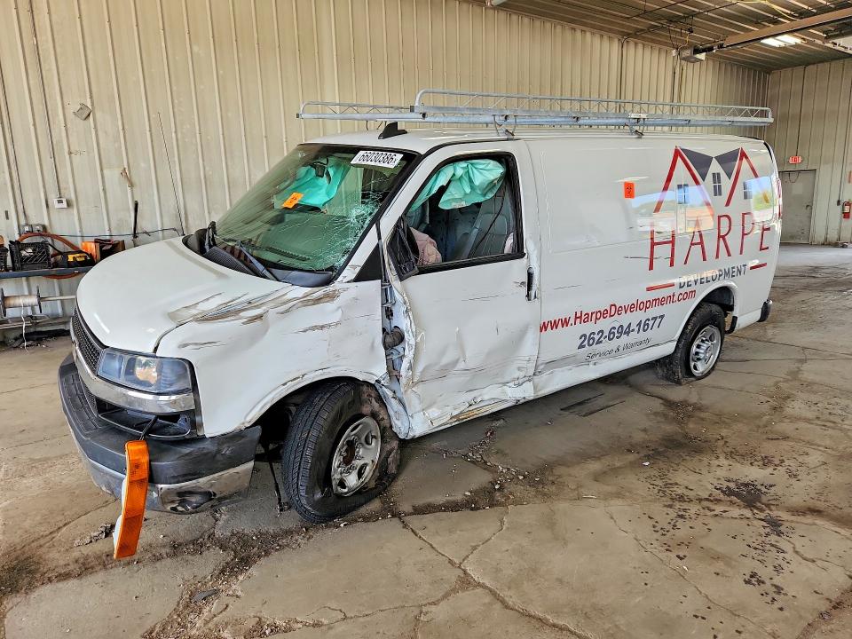 66030386 :رقم المزاد ، 1GCWGAFP6K1142432 vin ، 2019 Chevrolet Express 2500 مزاد بيع