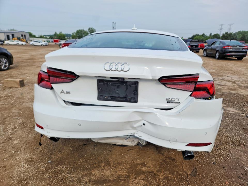 61524886 :رقم المزاد ، WAUENCF50JA135841 vin ، 2018 Audi A5 مزاد بيع