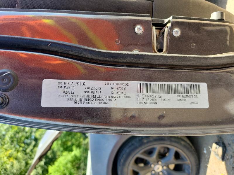 Aukcja sprzedaży 2018 Dodge Charger, vin: 2C3CDXHG2JH210127, numer aukcji: 64113286