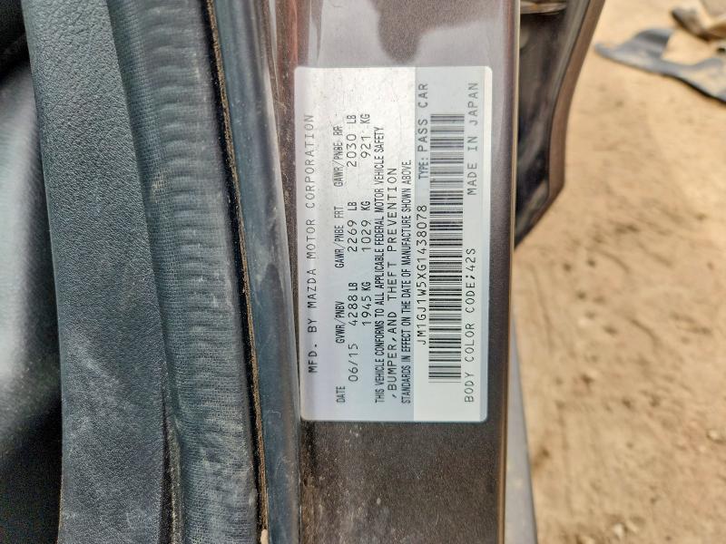 Продажа на аукционе авто 2016 Mazda 6, vin: JM1GJ1W5XG1438078, номер лота: 65506806