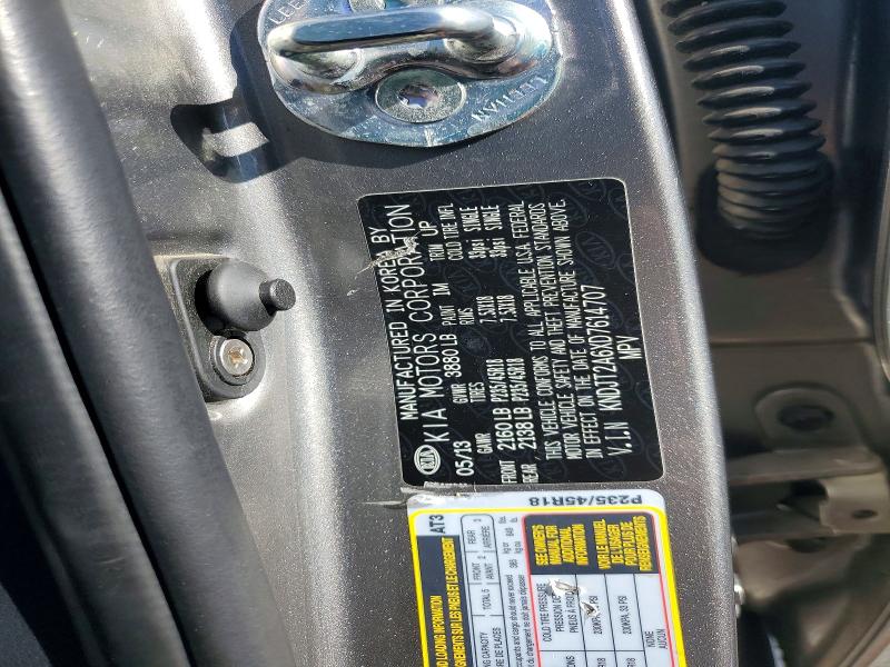 66486706 :رقم المزاد ، KNDJT2A6XD7614707 vin ، 2013 Kia Soul مزاد بيع