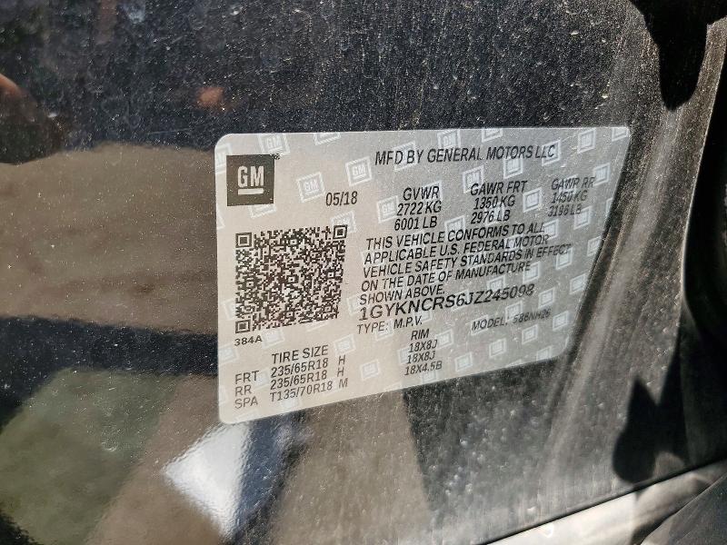 Aukcja sprzedaży 2018 Cadillac Xt5, vin: 1GYKNCRS6JZ245098, numer aukcji: 61539366