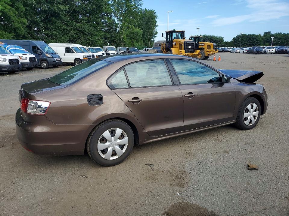 2014 Volkswagen Jetta მანქანა იყიდება აუქციონზე, vin: 3VW2K7AJ2EM253485, აუქციონის ნომერი: 64088006