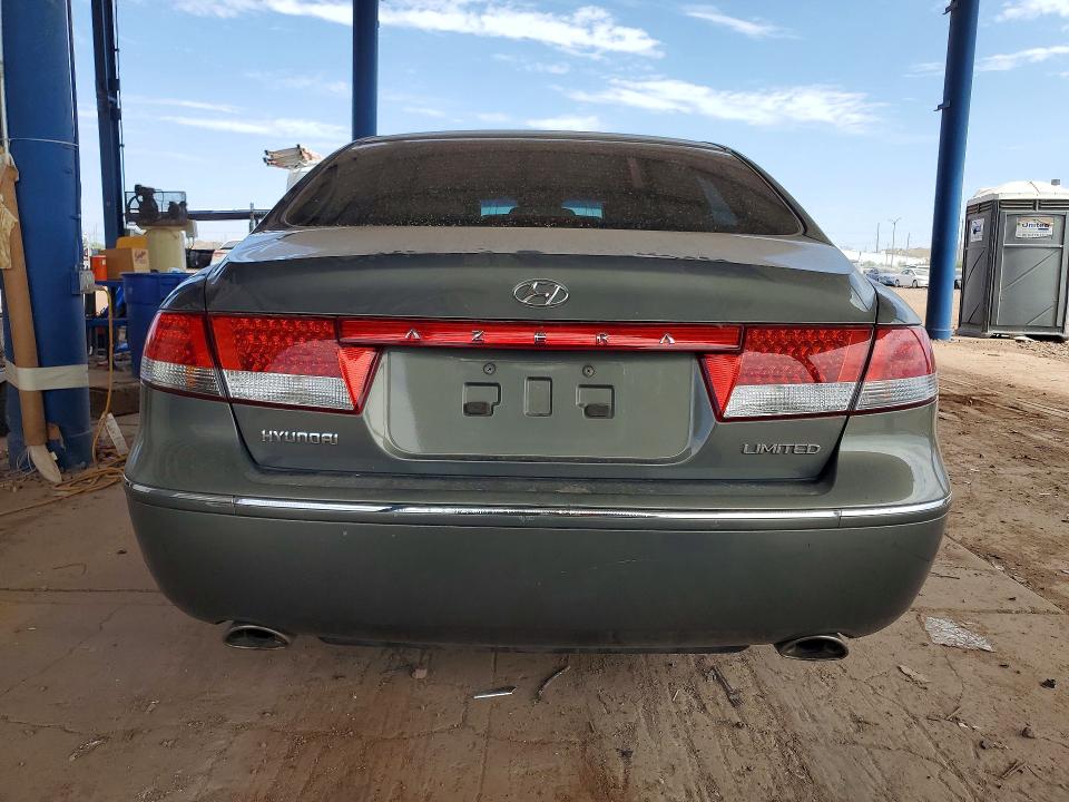 2007 Hyundai Azera მანქანა იყიდება აუქციონზე, vin: KMHFC46F27A190405, აუქციონის ნომერი: 63866066