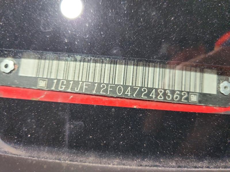 Продаж на аукціоні авто 2004 Chevrolet Cavalier, vin: 1G1JF12F047248362, номер лоту: 64214186