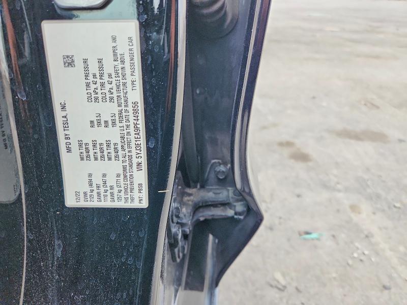 Продажа на аукционе авто 2023 Tesla Model 3, vin: 5YJ3E1EA9PF449856, номер лота: 64515736