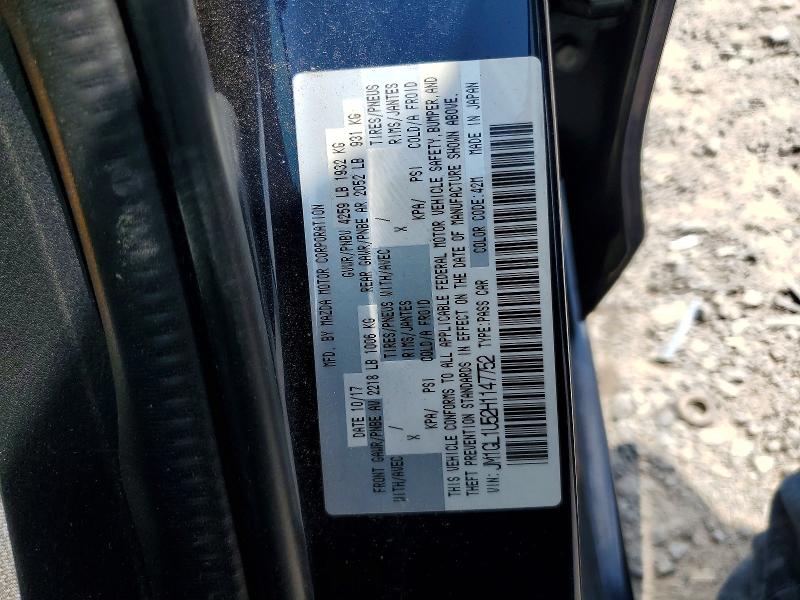 Продаж на аукціоні авто 2017 Mazda 6, vin: JM1GL1U52H1147752, номер лоту: 64986096