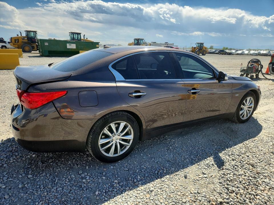 Auction sale of the 2016 Infiniti Q50, vin: JN1CV7AR2GM250642, lot number: 65647486