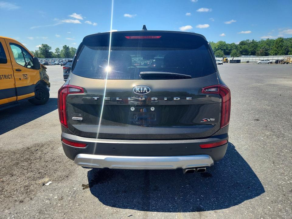 63908736 :رقم المزاد ، 5XYP6DHC6MG127502 vin ، 2021 Kia Telluride مزاد بيع