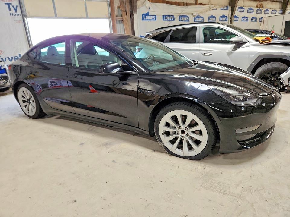 2022 Tesla Model 3 მანქანა იყიდება აუქციონზე, vin: 5YJ3E1EAXNF191120, აუქციონის ნომერი: 63450386