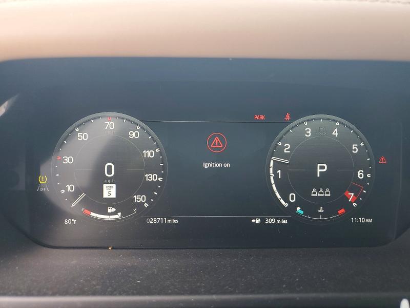 2025 Land Rover Defender მანქანა იყიდება აუქციონზე, vin: SALE27EU9S2400241, აუქციონის ნომერი: 63911426
