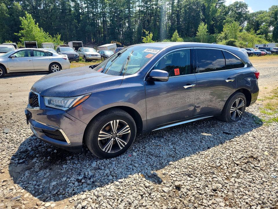 2017 Acura Mdx მანქანა იყიდება აუქციონზე, vin: 5J8YD4H37HL001333, აუქციონის ნომერი: 64047526