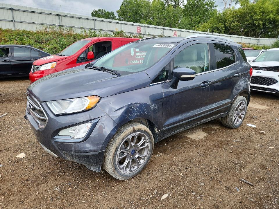 Auction sale of the 2019 Ford Ecosport, vin: MAJ6S3KL0KC301131, lot number: 64938686