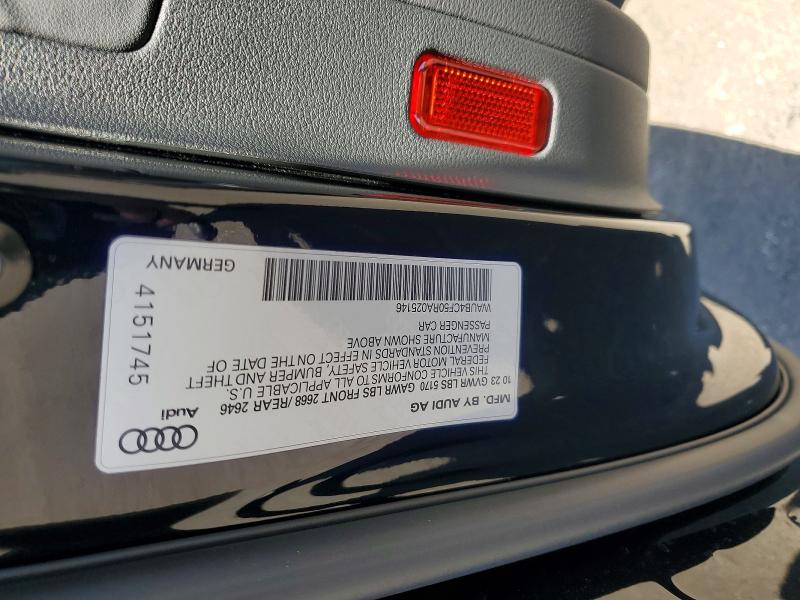 66284336 :رقم المزاد ، WAUB4CF50RA025146 vin ، 2024 Audi S5 مزاد بيع