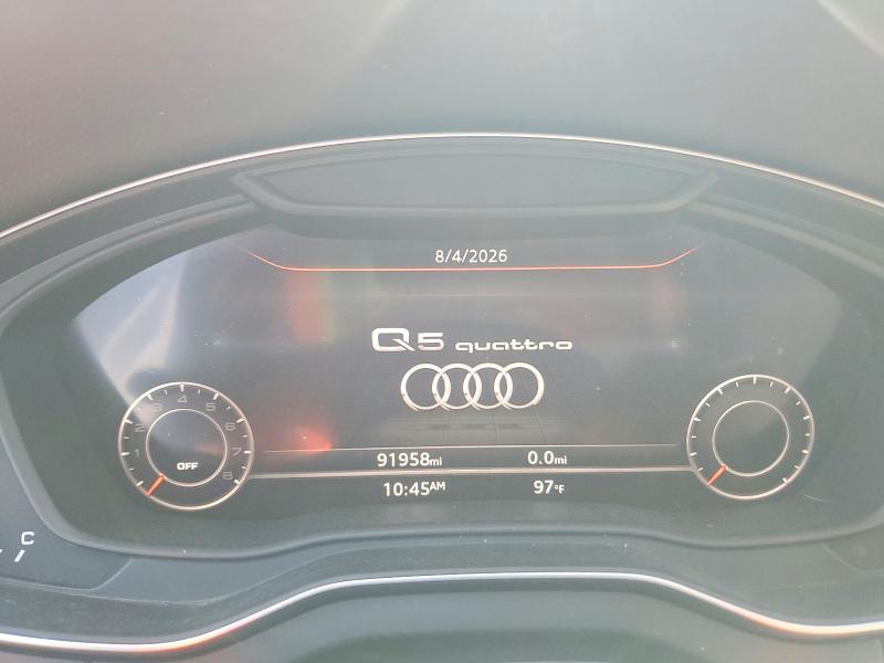 63296616 :رقم المزاد ، WA1BNAFYXJ2138092 vin ، 2018 Audi Q5 مزاد بيع