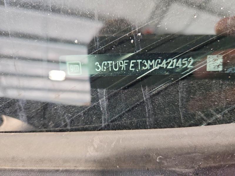 Aukcja sprzedaży 2021 Gmc Sierra, vin: 3GTU9FET3MG421452, numer aukcji: 64751756