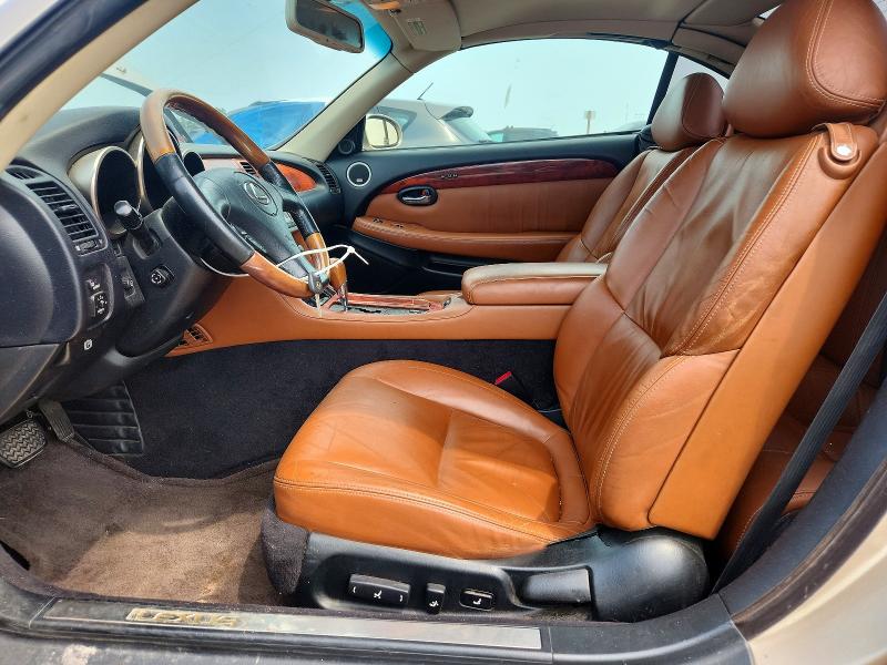 64540096 :رقم المزاد ، JTHFN48YX20001395 vin ، 2002 Lexus Sc مزاد بيع