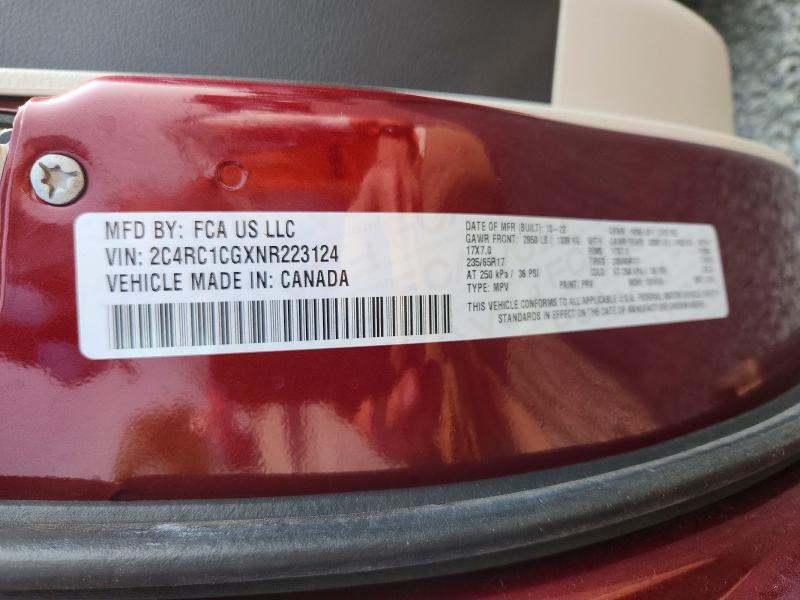 Продажа на аукционе авто 2022 Chrysler Voyager, vin: 2C4RC1CGXNR223124, номер лота: 65920546