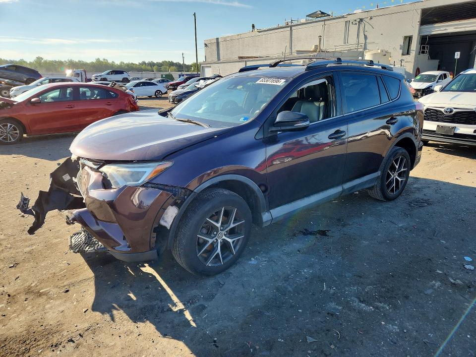 65501696 :رقم المزاد ، 2T3JFREV5HW666712 vin ، 2017 Toyota Rav4 مزاد بيع