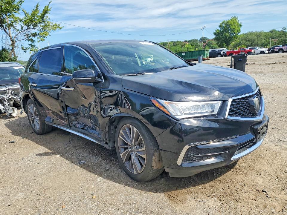 62813076 :رقم المزاد ، 5FRYD4H5XHB027135 vin ، 2017 Acura Mdx مزاد بيع