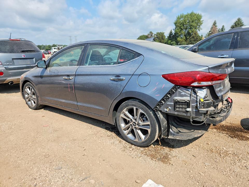 66060906 :رقم المزاد ، KMHD84LF3HU067337 vin ، 2017 Hyundai Elantra مزاد بيع