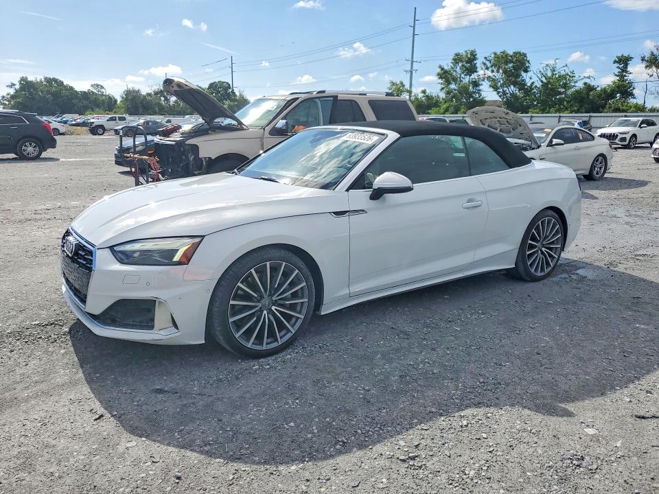 2021 Audi A5 მანქანა იყიდება აუქციონზე, vin: WAUYAGF50MN001263, აუქციონის ნომერი: 63933526