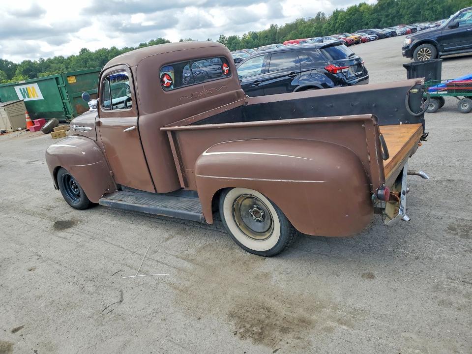 1952 Ford F-1 1/2 Ton მანქანა იყიდება აუქციონზე, vin: F10L2V21635, აუქციონის ნომერი: 66043916