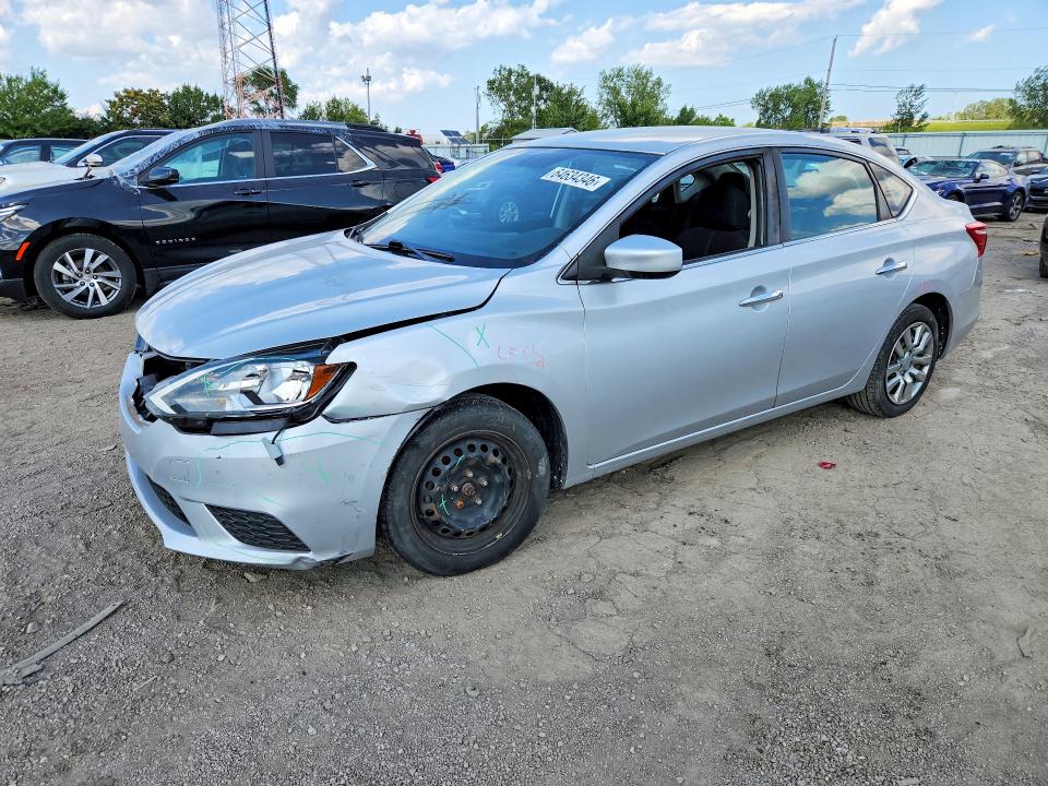 2017 Nissan Sentra მანქანა იყიდება აუქციონზე, vin: 3N1AB7AP4HY398949, აუქციონის ნომერი: 64634346