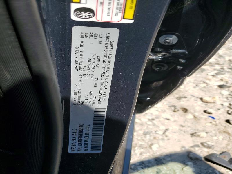 Продаж на аукціоні авто 2026 Ram 1500, vin: 1C6RRFFG4TN329853, номер лоту: 63852606